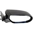 Passenger Side Mirror, Power Adjust, Manual Folding, Heated, Textured Black, No Signal Light, No Memory, No Puddle Light, No Auto-Dimming, No Blind Spot Feature