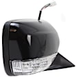 Passenger Side Mirror, Power Adjust, Manual Folding, Heated, Paintable, In-housing Signal Light, No Memory, No Puddle Light, No Auto-Dimming, No Blind Spot Feature