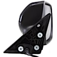 Passenger Side Mirror, Power Adjust, Manual Folding, Heated, Paintable, In-housing Signal Light, No Memory, No Puddle Light, No Auto-Dimming, No Blind Spot Feature