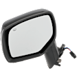 Driver Side Mirror, Power Adjust, Manual Folding, Heated, Paintable, No Signal Light, No Memory, No Puddle Light, No Auto-Dimming, No Blind Spot Feature
