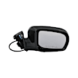 Passenger Side Mirror, Power Adjust, Manual Folding, Non-Heated, Paintable, No Signal Light, No Memory, No Puddle Light, No Auto-Dimming, No Blind Spot Feature