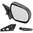 Passenger Side Mirror, Power Adjust, Manual Folding, Non-Heated, Paintable, No Signal Light, No Memory, No Puddle Light, No Auto-Dimming, No Blind Spot Feature