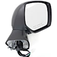 Passenger Side Mirror, Power Adjust, Manual Folding, Heated, Paintable, In-housing Signal Light, No Memory, No Puddle Light, No Auto-Dimming, No Blind Spot Feature