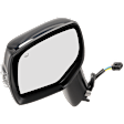 Driver Side Mirror, Power Adjust, Heated, Manual Folding, Paintable, In-housing Signal Light, No Memory, No Puddle Light, No Auto-Dim, No Blind Spot Feature
