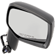 Passenger Side Mirror, Power Adjust, Manual Folding, Non-Heated, Textured Black, No Signal Light, No Memory, No Puddle Light, No Auto-Dimming, No Blind Spot Feature