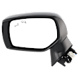 Driver Side Mirror, Power Adjust, Manual Folding, Heated, Paintable, In-housing Signal Light, No Memory, No Puddle Light, No Auto-Dimming, With Blind Spot Detection in Glass