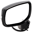 Driver Side Mirror, Power Adjust, Manual Folding, Heated, Paintable, In-housing Signal Light, No Memory, No Puddle Light, No Auto-Dimming, No Blind Spot Feature