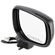 Passenger Side Mirror, Power Adjust, Manual Folding, Non-Heated, Paintable, No Signal Light, No Memory, No Puddle Light, No Auto-Dimming, No Blind Spot Feature