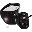 Passenger Side Mirror, Power Adjust, Manual Folding, Heated, Paintable, In-housing Signal Light, No Memory, No Puddle Light, No Auto-Dimming, No Blind Spot Feature