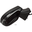 Passenger Side Mirror, Power Adjust, Manual Folding, Heated, Paintable, In-housing Signal Light, No Memory, No Puddle Light, No Auto-Dimming, No Blind Spot Feature