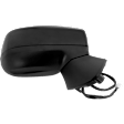 Passenger Side Mirror, Power Adjust, Manual Folding, Non-Heated, Paintable, No Signal Light, No Memory, No Puddle Light, No Auto-Dimming, No Blind Spot Feature