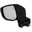 Driver Side Mirror, Power Adjust, Manual Folding, Heated, Paintable, In-housing Signal Light, No Memory, No Puddle Light, No Auto-Dimming, No Blind Spot Feature