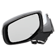 Driver Side Mirror, Power Adjust, Manual Folding, Heated, Paintable, In-Housing Signal Light, No Memory, No Puddle Light, No Auto-Dimming, No Blind Spot Feature