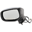 Driver Side Mirror, Power Adjust, Heated, Manual Folding, Paintable, No Signal Light, No Memory, No Puddle Light, No Auto-Dim, No Blind Spot Feature