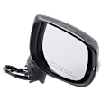 Passenger Side Mirror, Power Adjust, Heated, Manual Folding, Paintable, In-housing Signal Light, No Memory, No Puddle Light, No Auto-Dim, No Blind Spot Feature