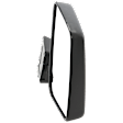 1995 Suzuki Samurai - Driver Side Mirror, Manual Adjust, Non-Heated, Textured Black, Manual Folding, No Signal Light, No Blind Spot Feature, No Memory, No Puddle Light, No Auto-Dimming