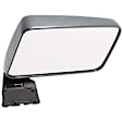 Passenger Side Mirror, Manual Adjust, Manual Folding, Non-Heated, Textured Black, No Signal Light, No Memory, No Puddle Light, No Auto-Dimming, No Blind Spot Feature