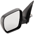 Driver Side Mirror, Power Adjust, Manual Folding, Non-Heated, Paintable, No Signal Light, No Memory, No Puddle Light, No Auto-Dimming, No Blind Spot Feature