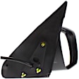 Passenger Side Mirror, Power Adjust, Manual Folding, Heated, Paintable, No Signal Light, No Memory, No Puddle Light, No Auto-Dimming, No Blind Spot Feature