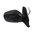 Passenger Side Mirror, Power Adjust, Manual Folding, Heated, Textured Black, No Signal Light, No Memory, No Puddle Light, No Auto-Dimming, No Blind Spot Feature