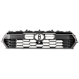 Grille Shell and Insert, Textured Black