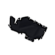 Direct Fit Radiator Support Air Deflector, Sold Individually