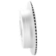 Rear, Driver or Passenger Side Brake Disc, G-Coated, Plain Surface, Vented, 5 Lugs, 344.93 mm