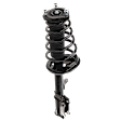 Rear, Driver Side Fully Loaded Strut, FWD