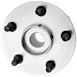 Front, Driver or Passenger Side Wheel Hub, 5 Lugs, With Bearing