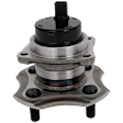 Rear, Driver or Passenger Side Wheel Hub, With Bearing, With Sensor, 4 x 3.94 in. Bolt Pattern, FWD