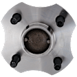Rear, Driver or Passenger Side Wheel Hub, With Bearing, With Sensor, 4 x 3.94 in. Bolt Pattern, FWD