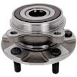 Front, Driver or Passenger Side Wheel Hub, With Bearing, 4 Cyl., 1.8/2.4/2.5L Engines