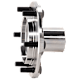 Front, Driver or Passenger Side Wheel Hub, Without Bearing, 6 x 5.5 in. Bolt Pattern, 4WD