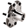 Front, Driver or Passenger Side Wheel Hub, Without Bearing, 6 x 5.5 in. Bolt Pattern, 4WD