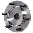 2004 Toyota Tacoma - Front, Driver or Passenger Side Wheel Hub,  With Automatic Disconnecting Differential, 4WD, 6 Lugs, Without Bearing