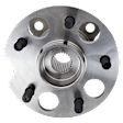 Rear, Driver or Passenger Side Wheel Hub, With Bearing, 5 x 4.5 in. Bolt Pattern, AWD
