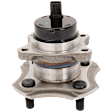 Rear, Driver or Passenger Side Wheel Hub, With Bearing, With Sensor, 4 x 3.94 in. Bolt Pattern, FWD