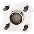 Rear, Driver or Passenger Side Wheel Hub, With Bearing, With Sensor, 4 x 3.94 in. Bolt Pattern, FWD