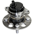 2012-2019 Toyota Prius C - Rear, Driver or Passenger Side Wheel Hub, With Bearing, With Sensor, 4 x 3.94 in. Bolt Pattern