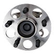 Rear, Driver or Passenger Side Wheel Hub, With Bearing, With Sensor, 5 x 3.94 in. Bolt Pattern, FWD
