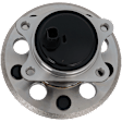 Rear, Passenger Side Wheel Hub, 5 Lugs, with Bearing, 5 x 4.5 in. Bolt Pattern