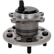 Rear, Passenger Side Wheel Hub, 5 Lugs, with Bearing, 5 x 4.5 in. Bolt Pattern