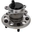 Rear, Passenger Side Wheel Hub, 5 Lugs, with Bearing, 5 x 4.5 in. Bolt Pattern