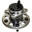 Rear, Driver Side Wheel Hub, 5 Lugs, with Bearing, 5 x 4.5 in. Bolt Pattern
