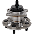 Rear, Driver or Passenger Side Wheel Hub, with Bearing, FWD