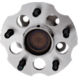 Rear, Driver or Passenger Side Wheel Hub, with Bearing, FWD