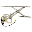 Front, Passenger Side Power Window Regulator, With Motor