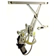 Front, Passenger Side Power Window Regulator, With Motor