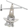 Front, Driver Side Manual Window Regulator, Without Motor