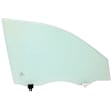 2003-2004 Toyota Corolla - Front, Driver Side Door Glass, Green Tint, 4-Door, Sedan, Replaces NAGS No. FD21606 GTYN